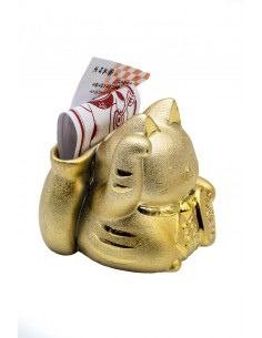 Maneki Neko Goldenes Spardose, Japanische Glücksbringer | Japan Primavera 2