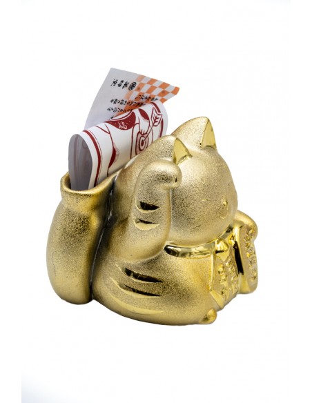 Maneki Neko Goldenes Spardose, Japanische Glücksbringer | Japan Primavera