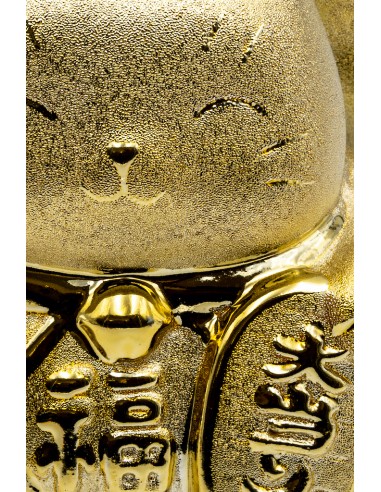 Maneki Neko color Dorato Salvadanaio, portafortuna Giapponese | Japan Primavera