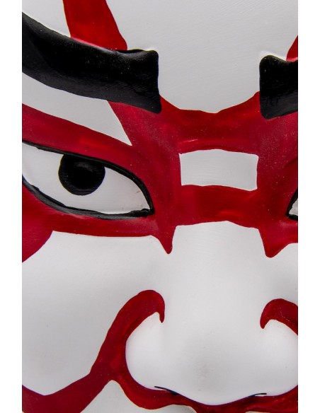 Maschera del Teatro Kabuki Giapponese - Samurai, Sogo no Goro | Japan Primavera