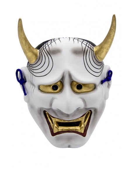 Japanese decorative Mask, ancient Noh theater | Japan Primavera