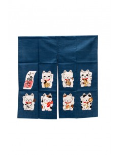 Japanisches Noren Vorhang(の れ ん) - Maneki Neko | Japan Primavera