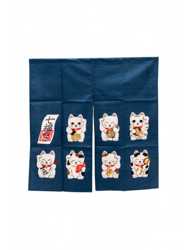 Tenda Noren Giapponese (のれん) - Maneki Neko | Japan Primavera