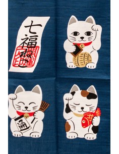 Japanisches Noren Vorhang(の れ ん) - Maneki Neko | Japan Primavera 2