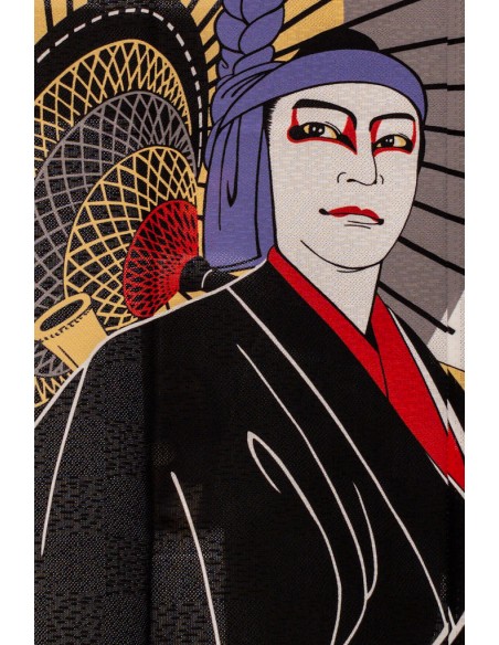 Tenda Noren Giapponese (のれん) - Kabuki Shinsukeroku | Japan Primavera