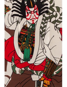 Japanese Noren Curtain (の れ ん) - Kabukie Samurai | Japan Primavera 2