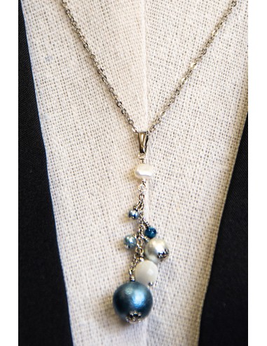 Collana Artigianale Giapponese con Pendente Artigianale Indaco | Japan Primavera