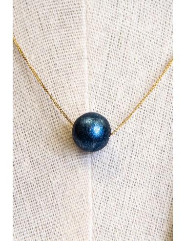 Collana Artigianale Giapponese con Pendente Artigianale Indaco | Japan Primavera