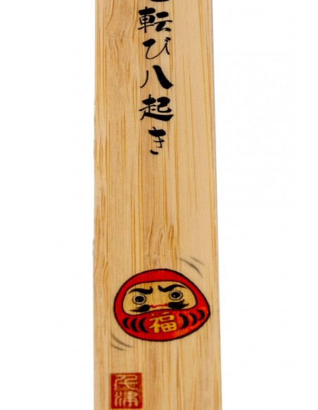 Segnalibro Giapponese in legno - Daruma | Japan Primavera