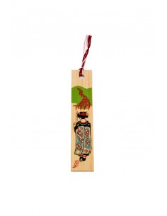 Japanese Wooden Bookmark - Geisha | Japan Primavera