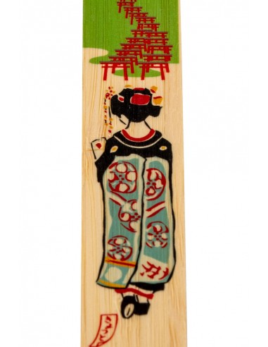 Segnalibro Giapponese in legno - Geisha | Japan Primavera