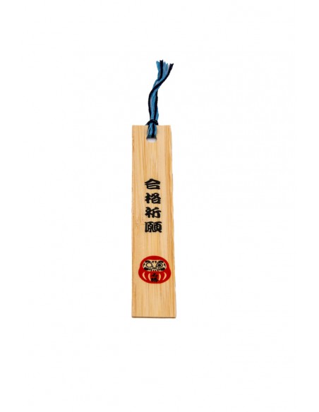 Segnalibro Giapponese in legno - Daruma | Japan Primavera