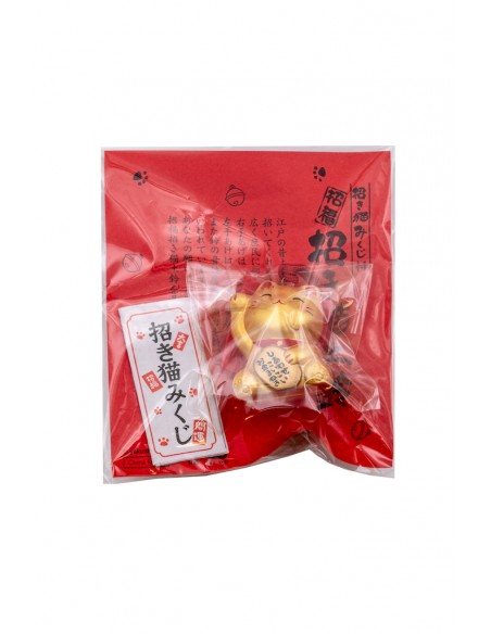 Golden Maneki Neko, Japanese good luck charm | Japan Primavera