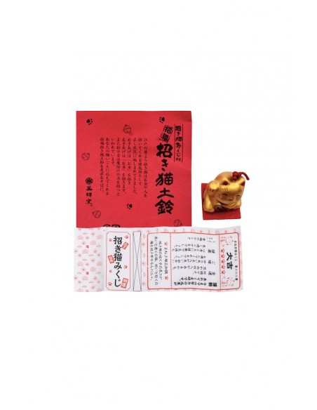 Golden Maneki Neko, Japanese good luck charm | Japan Primavera