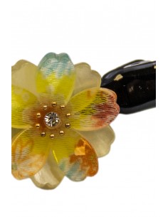 Fermaglio giapponese per i capelli in plastica e Chirimen | Japan Primavera 2