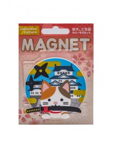 Japanischer Magnet - Maneki Neko, Calico Cat | Japan Primavera