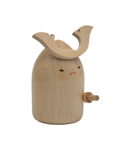 Japanische Kokeshi, dekorative Puppe - Ungezogener Junge | Japan Primavera
