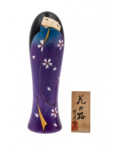 Kokeshi Giapponese, bambola decorativa - Sogno d'amore (Yumegokoro) | Japan Primavera
