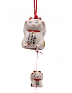 Campanello al vento Furin Giapponese - Gatto duo Calico | Japan Primavera 2