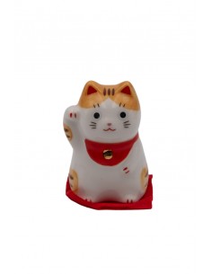 Maneki Neko, Japanese lucky charm - right paw raised | Japan Primavera