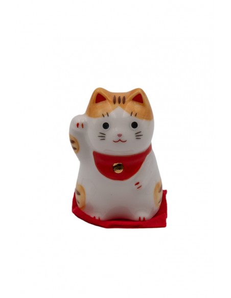 Maneki Neko, Japanischer Glücksbringer – rechte Pfote erhoben | Japan Primavera