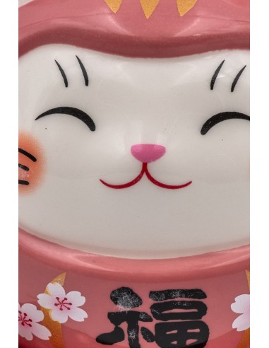 Gatto Daruma, portafortuna Giapponese - Salvadanaio | Japan Primavera