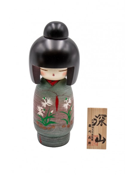 Japanische Kokeshi, dekorative Puppe - Ein in den Bergen verstecktes Dorf | Japan Primavera