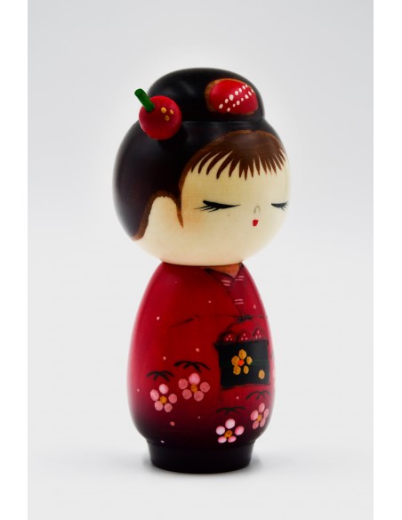 Kokeshi doll - First Blossom (Hanadayori) | Japan Primavera