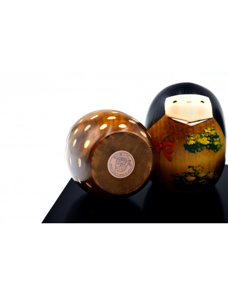 Japanese Kokeshi, decorative doll - Poetry of the Four Seasons (Shiki Set) | Japan Primavera