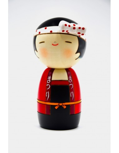 Kokeshi puppe - Partygirl (Wasshoi Girl) | Japan Primavera