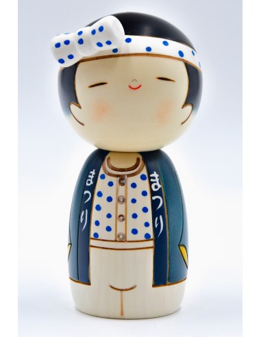 Kokeshi doll - Party boy (Wasshoi Boy) | Japan Primavera