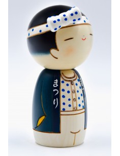 Kokeshi Giapponese, bambola decorativa - Ragazzo della Festa | Japan Primavera 2
