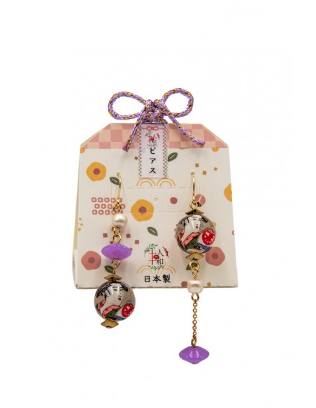 Japanese Handcrafted Lobe Earrings | Japan Primavera
