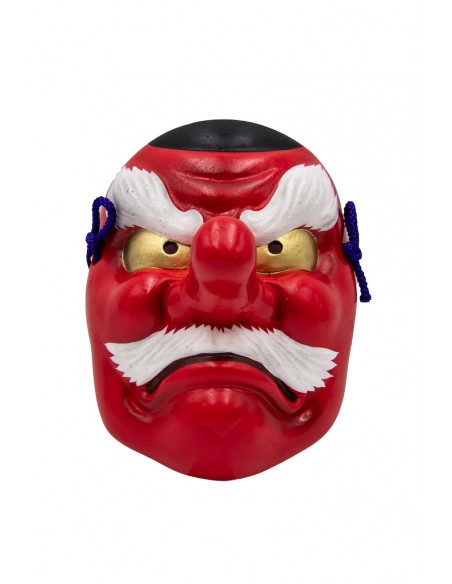 Japanische dekorative Maske, altes Noh-Theater | Japan Primavera