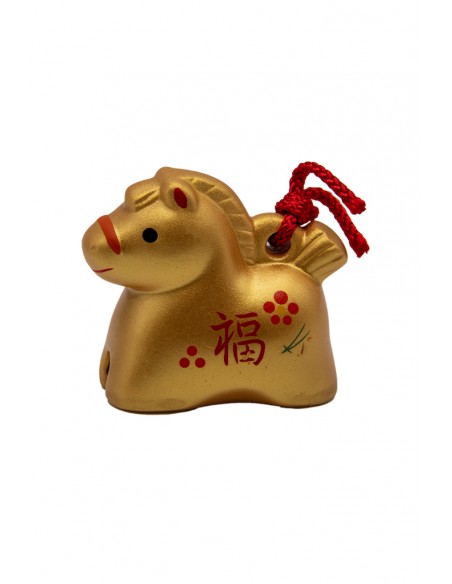 Goldfarbenes Pferd, Japanischer Glücksbringer | Japan Primavera