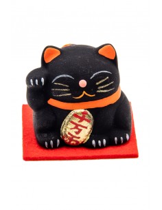 Goldener Maneki Neko, japanischer Glücksbringer | Japan Primavera
