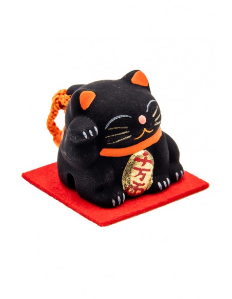 Goldener Maneki Neko, japanischer Glücksbringer | Japan Primavera