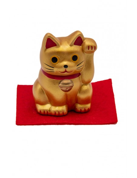 Maneki Neko color Dorato, portafortuna Giapponese | Japan Primavera