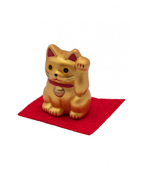 Maneki Neko Golden Color, Japanese lucky charm | Japan Primavera