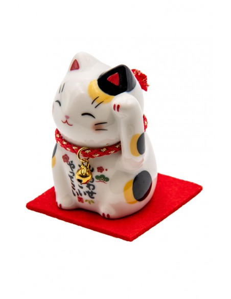 Maneki Neko Calico, Japanese lucky charm | Japan Primavera