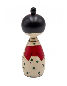 Japanische Handgefertigte Kokeshi, dekorative Puppe | Japan Primavera 2