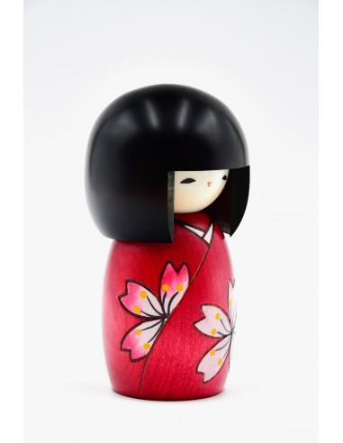 Kokeshi Giapponese, bambola decorativa - Fiore di Ciliegio | Japan Primavera