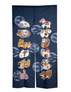 Japanese Noren Curtain (の れ ん) - | Japan Primavera