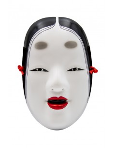 Japanische dekorative Maske, altes Noh-Theater | Japan Primavera