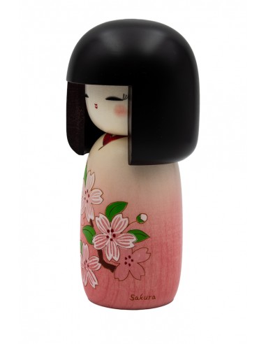 Kokeshi Giapponese, bambola decorativa - Sakura M | Japan Primavera