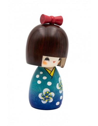 Kokeshi Giapponese, bambola decorativa - Giovane ragazza Koyuki | Japan Primavera