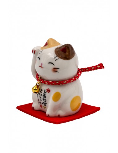 Maneki Neko Calico - right paw raised | Japan Primavera
