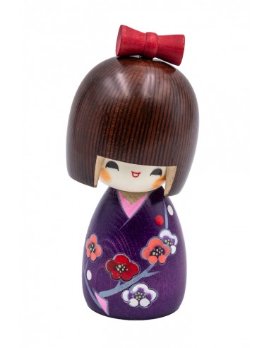 Kokeshi Giapponese, bambola decorativa - Accogliendo la primavera | Japan Primavera