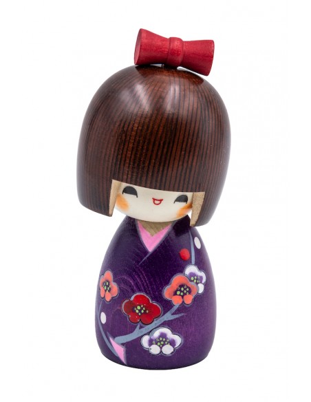 Kokeshi Giapponese, bambola decorativa - Accogliendo la primavera | Japan Primavera