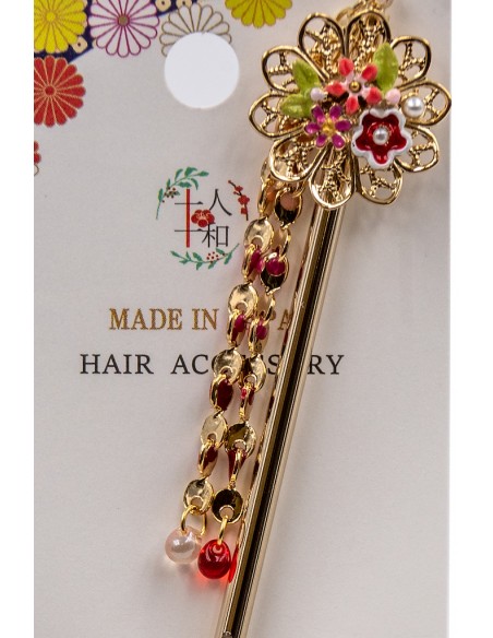 Fermaglio per capelli, Kanzashi Giapponese | Japan Primavera
